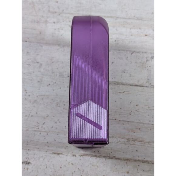 Rumours CD Holder Case Translucent Clear Purple Rigid Clamshell 10-Disk VTG Y2K - Picture 5 of 9